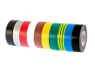 PVC Insulating Tape BS EN 60454-2, Rainbow, 19mm X 5m